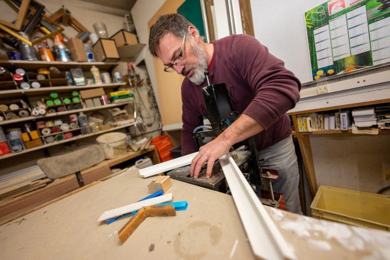 Galerie Art Perrin et Encadrement sur la Route des Savoir Faire à Montbéliard - Photo SIMON DAVAL / PERIPLES ET CIE